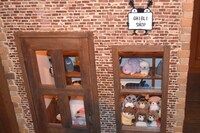 三鷹の森ジブリ美術館の展示の様子。