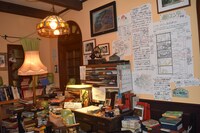 三鷹の森ジブリ美術館の展示の様子。