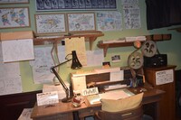 三鷹の森ジブリ美術館の展示の様子。