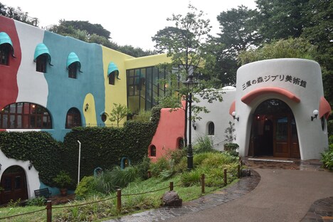 三鷹の森ジブリ美術館の様子。