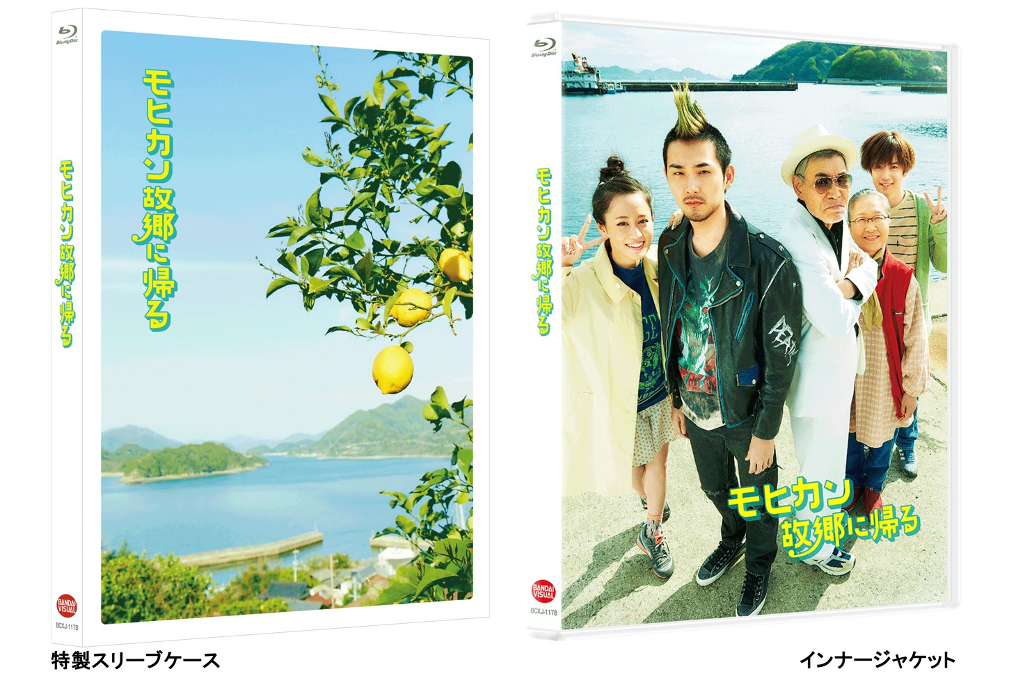 「モヒカン故郷に帰る」Blu-ra特装限定版のジャケット。