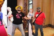 「ONE PIECE FILM GOLD」ゴールデンプレミアに参加した現地のファン。