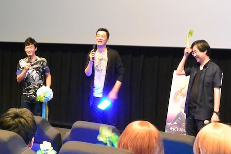 左から五十嵐雅、菱田正和、依田健。