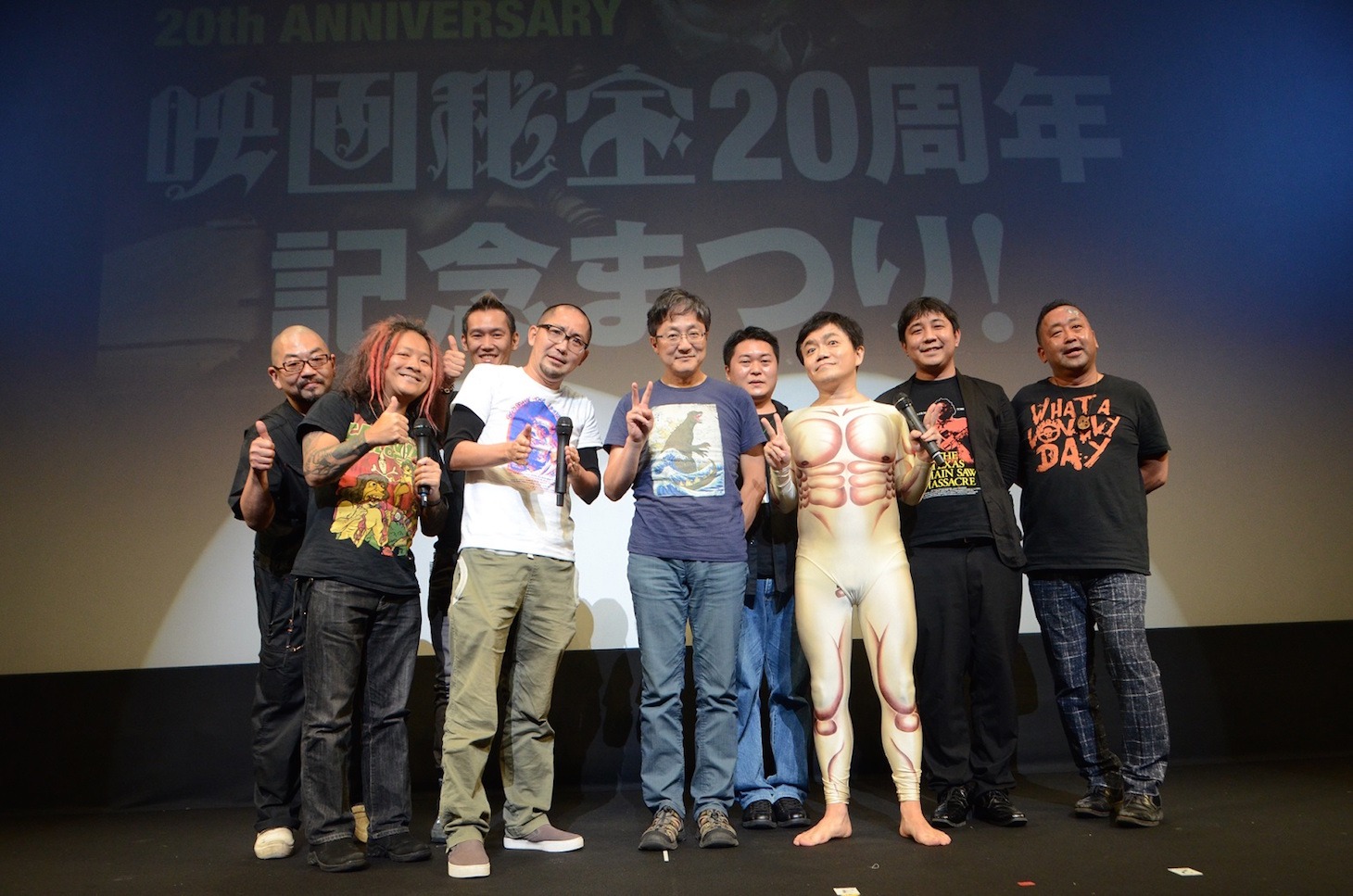 2015年の「『映画秘宝』presents 映画秘宝まつり」の様子。 (c)2015「したまちコメディ映画祭 in 台東」実行委員会