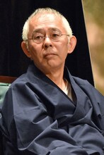 2016年4月16日、「ガルム・ウォーズ」の特別講義に登壇した鈴木敏夫。