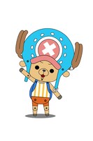 「紙兎ロペ」×「ONE PIECE FILM GOLD」コラボエピソードより、チョッパー。