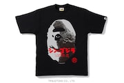 SHIN GODZILLA X BAPE BIG APE HEAD TEE(8424円)