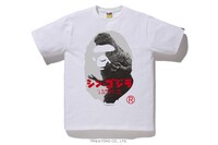 SHIN GODZILLA X BAPE BIG APE HEAD TEE（8424円）