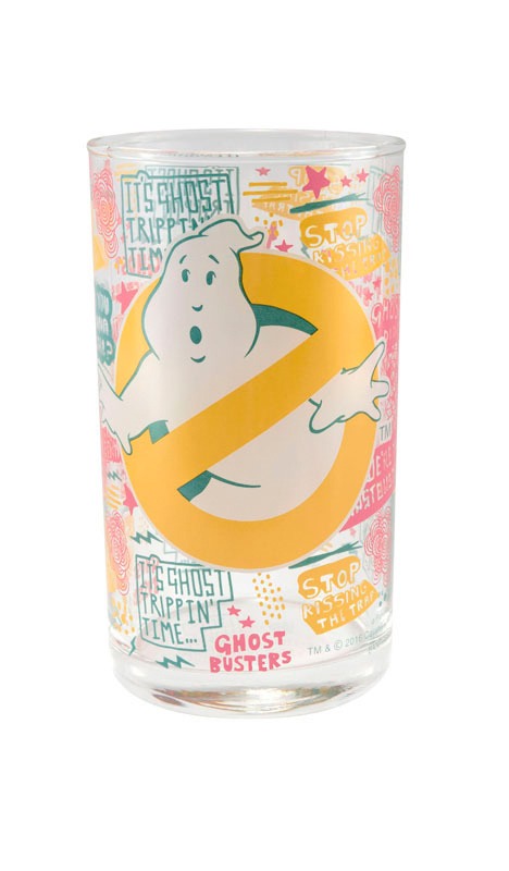 F賞のコレクタブルグラス（全4種）。