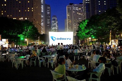 「Screen@Shinjuku Central Park presented by ODAKYU with boid」イメージ