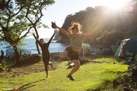 「MUJINTO cinema CAMP 2015」の様子。