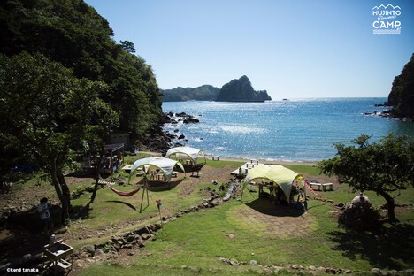 「MUJINTO cinema CAMP 2015」の様子。