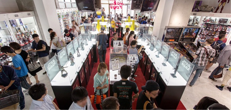 別会場で行われた「原宿コミコン2015」の様子。