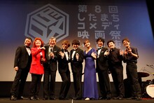 2015年に行われた「声優口演」の様子。(c)2015「したまちコメディ映画祭in台東」実行委員会