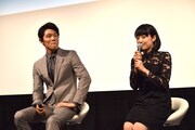 「ルドルフとイッパイアッテナ」試写会で行われたトークイベントの様子。