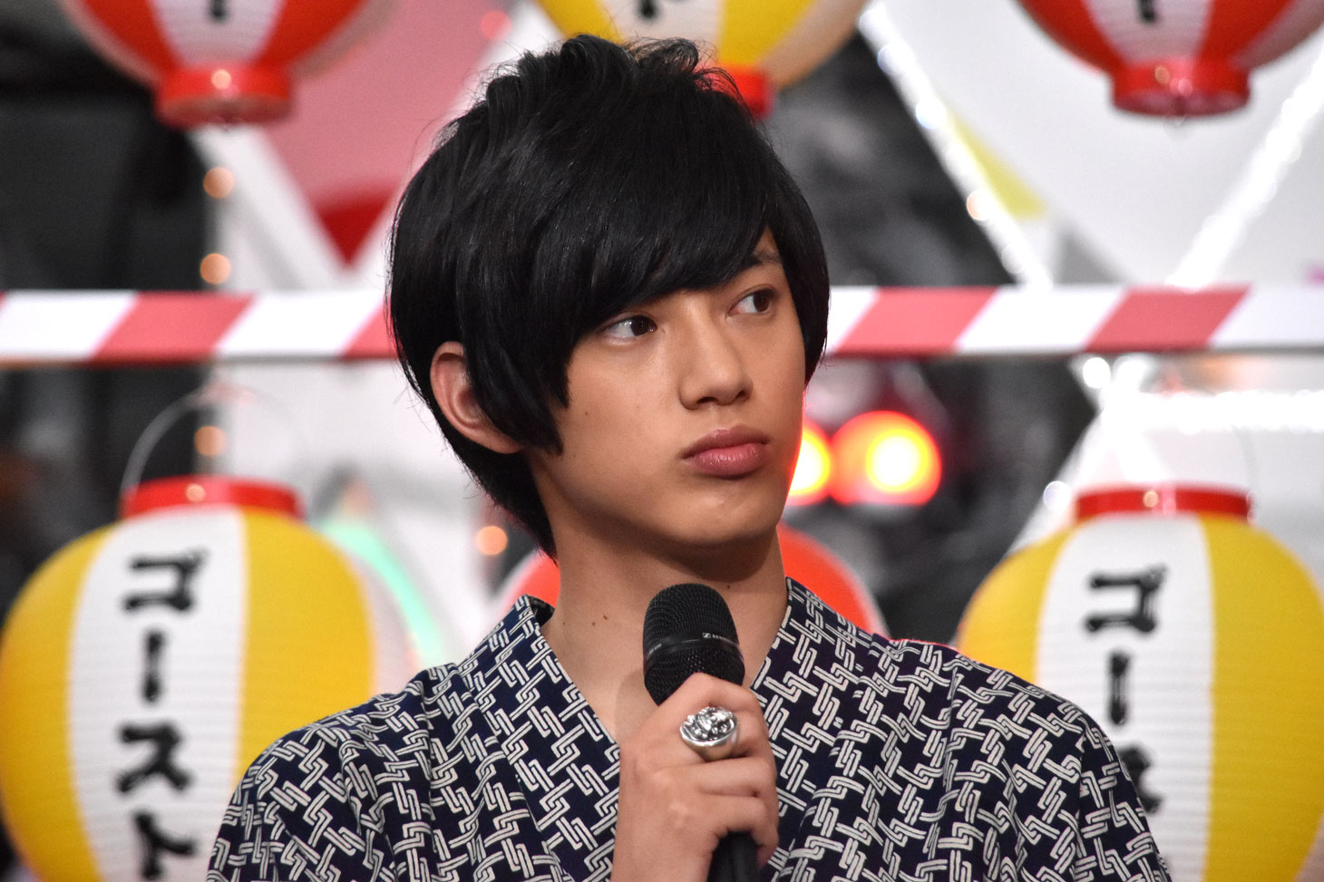 タスク / ジュウオウエレファント役の渡邉剣。