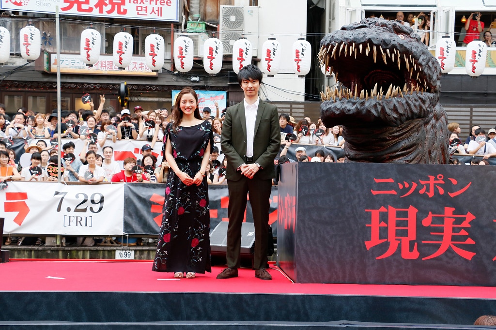 希少B1判映画ポスター　シン・ゴジラ　長谷川博己 竹野内豊　石原さとみ 超超超激レア希少『シン・ゴジラ』B1判両面印刷劇場版映画