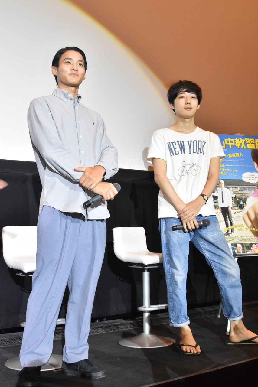 野村周平（左）と真造圭伍（右）。