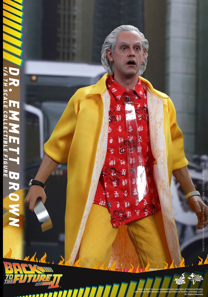【ムービー・マスターピース】「バック・トゥ・ザ・フューチャー PART2」1/6スケールフィギュア エメット・ブラウン