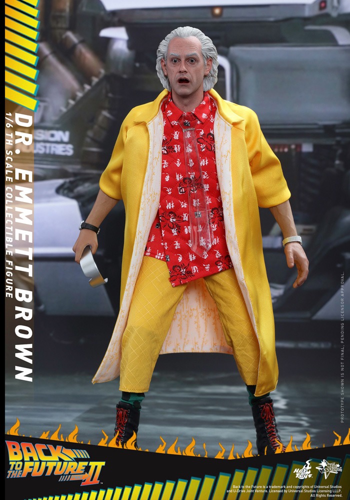 【ムービー・マスターピース】「バック・トゥ・ザ・フューチャー PART2」1/6スケールフィギュア エメット・ブラウン
