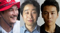 左から渡辺謙作、前野朋哉、森岡龍。