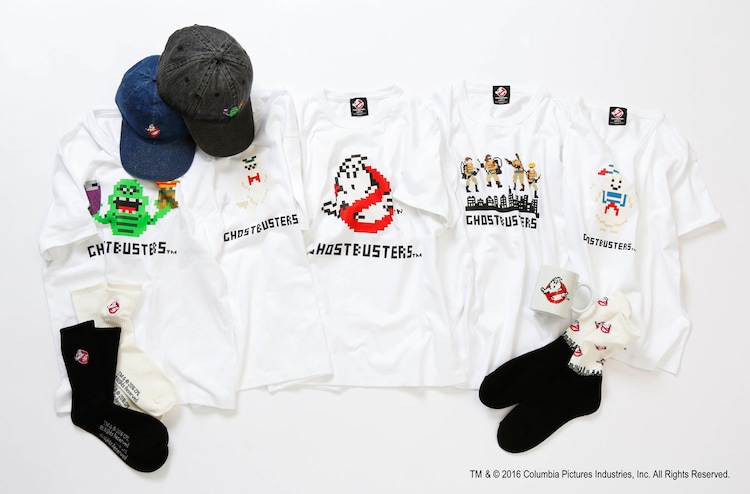 ゴーストバスターズ B C Stockのアパレルグッズ発売 8ビットデザインなど 映画ナタリー