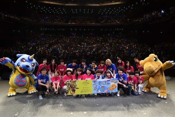 「DIGIMON ADVENTURE FES. 2016」の様子。