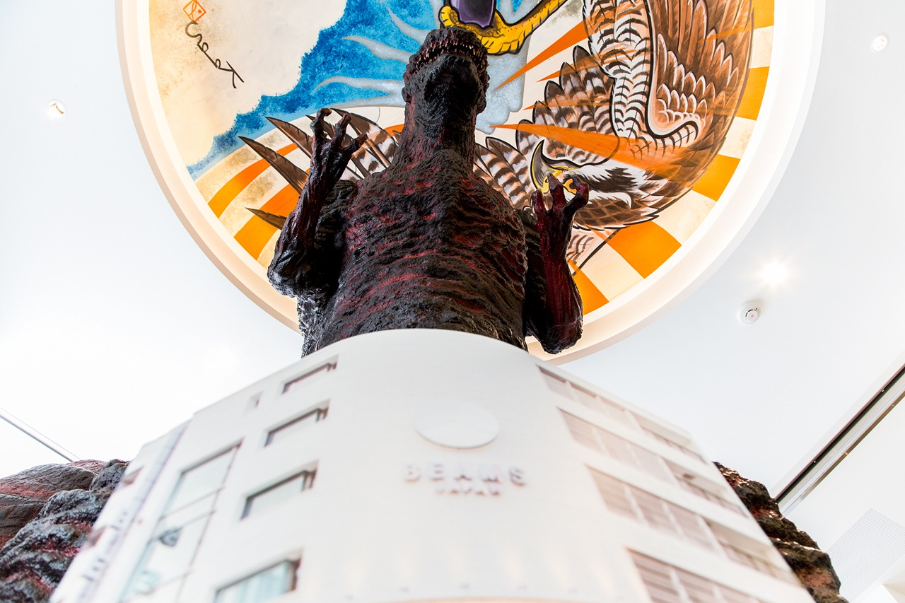 シン・ゴジラ展の様子。