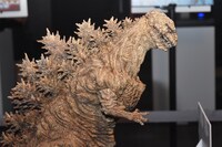 「シン・ゴジラ」に登場するゴジラの雛形模型。