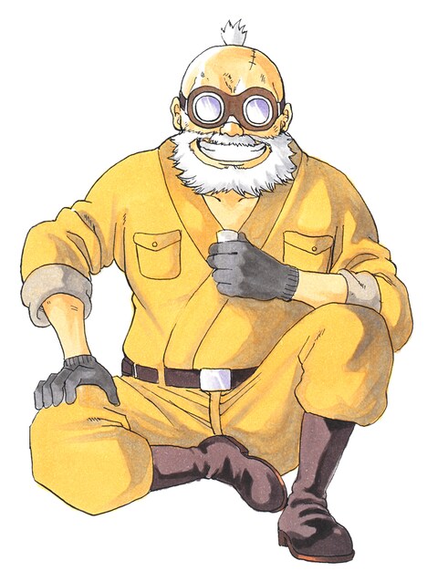 平賀源外のカラーカット。