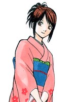 志村妙のカラーカット。