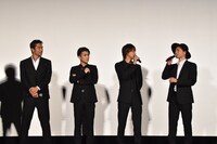 左からAKIRA、岩田剛典、TAKAHIRO、登坂広臣。