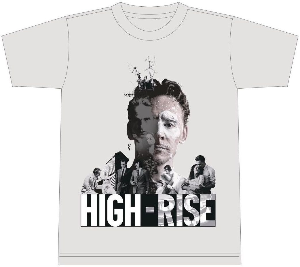 「ハイ・ライズ」一部の上映劇場で販売されるオリジナルTシャツ（3800円）。