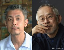 左から橋口亮輔、鈴木敏夫。