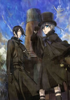 劇場版「黒執事」前売り券でセバスチャン、シエル、グレル、葬儀屋が 