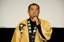 「X-MEN：アポカリプス」初日舞台挨拶より、松平健。