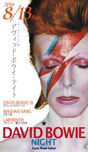「デヴィッド・ボウイ・ナイト」チラシ