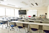 日本映像翻訳アカデミーのセミナー会場の様子。