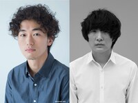 左から松居大悟、石崎ひゅーい。