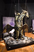 「大ゴジラ特撮王国 YOKOHAMA」展示の様子。