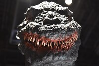 「大ゴジラ特撮王国 YOKOHAMA」展示の様子。