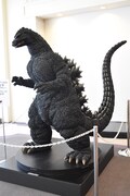「大ゴジラ特撮王国 YOKOHAMA」展示の様子。