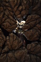 「大ゴジラ特撮王国 YOKOHAMA」展示の様子。