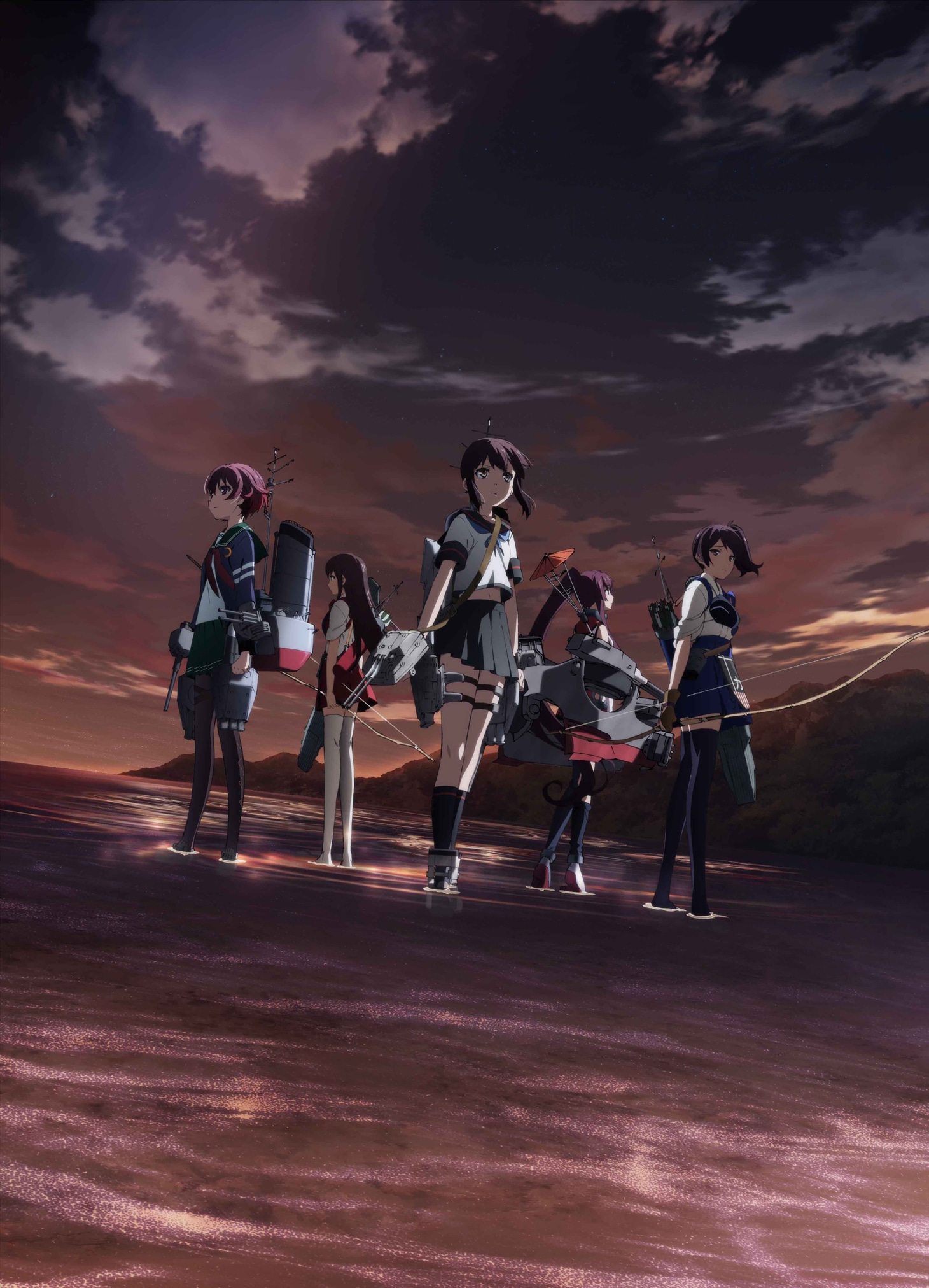 映画「劇場版 艦これ」告知ビジュアル (c)2016 「劇場版 艦これ」連合艦隊司令部