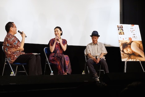 「花芯」トークイベントの様子。