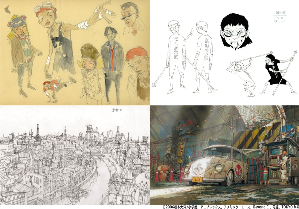 鉄コン筋クリート』絵コンテブック」に収録される制作素材。 - 「鉄