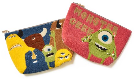 Accommode ポーチ（各4968円）(c)Disney/Pixar