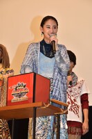 プレゼント抽選会の様子。