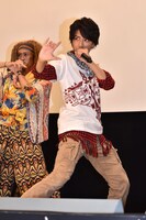 名乗りを披露する中尾暢樹。