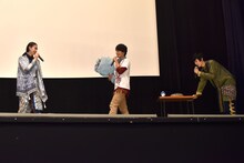 柳美稀の誕生日サプライズ企画の様子。